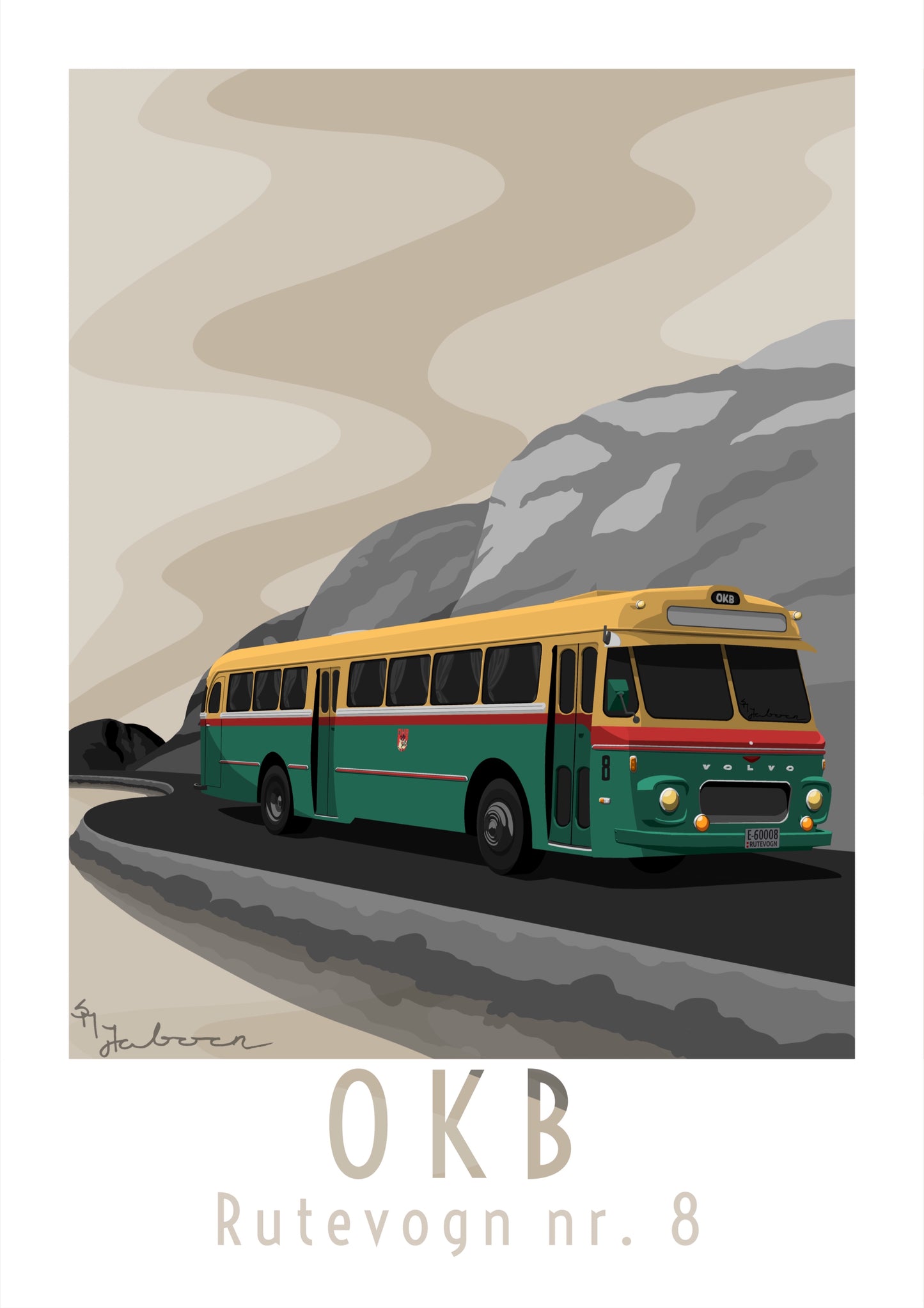 OKB-Bussen, plakat