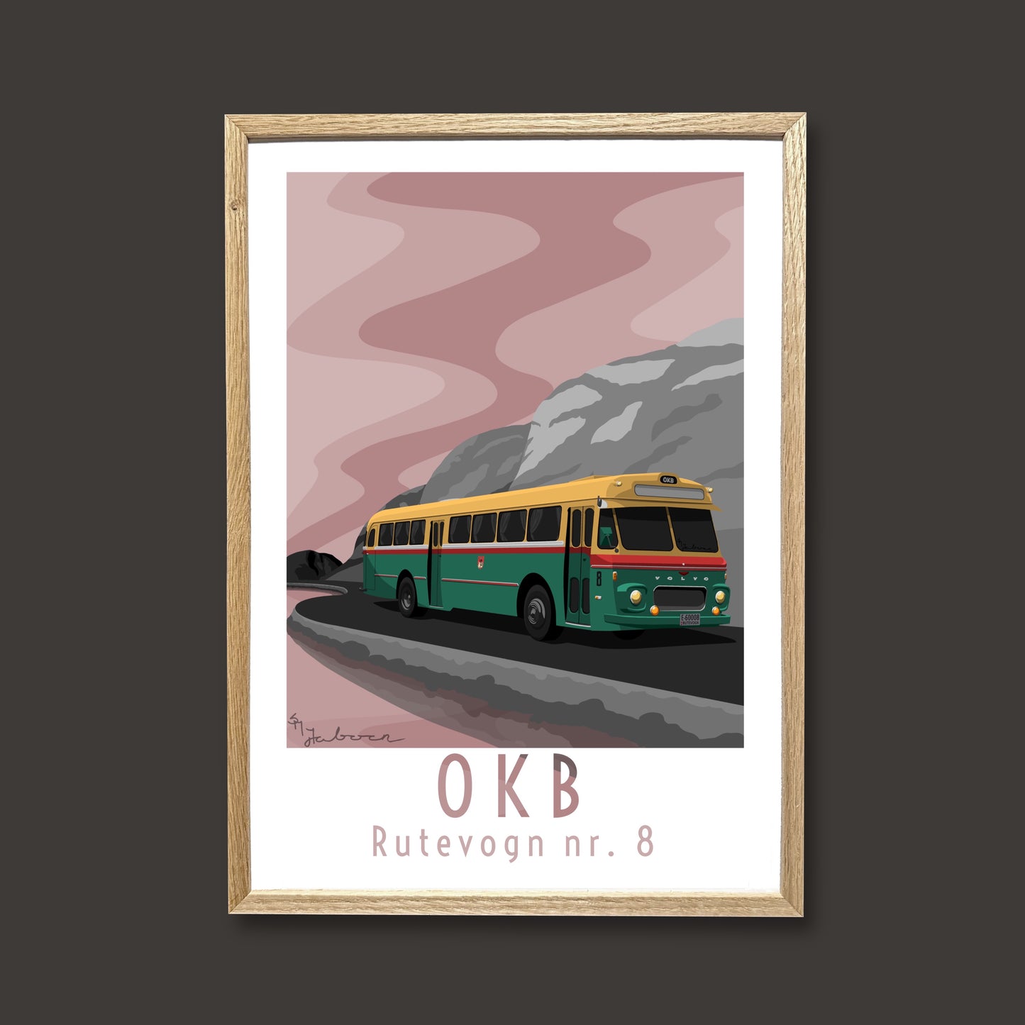 OKB-Bussen, plakat