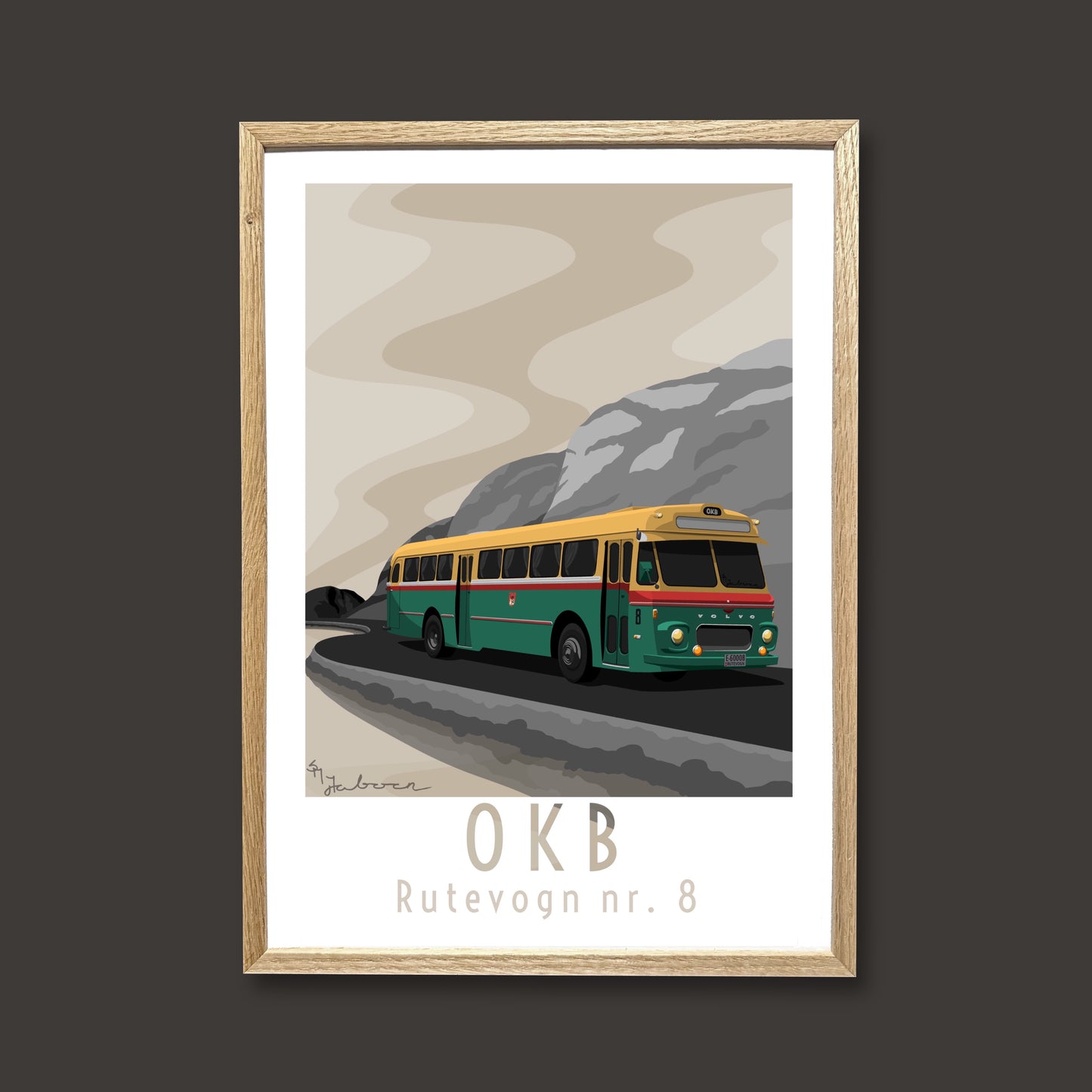 OKB-Bussen, plakat