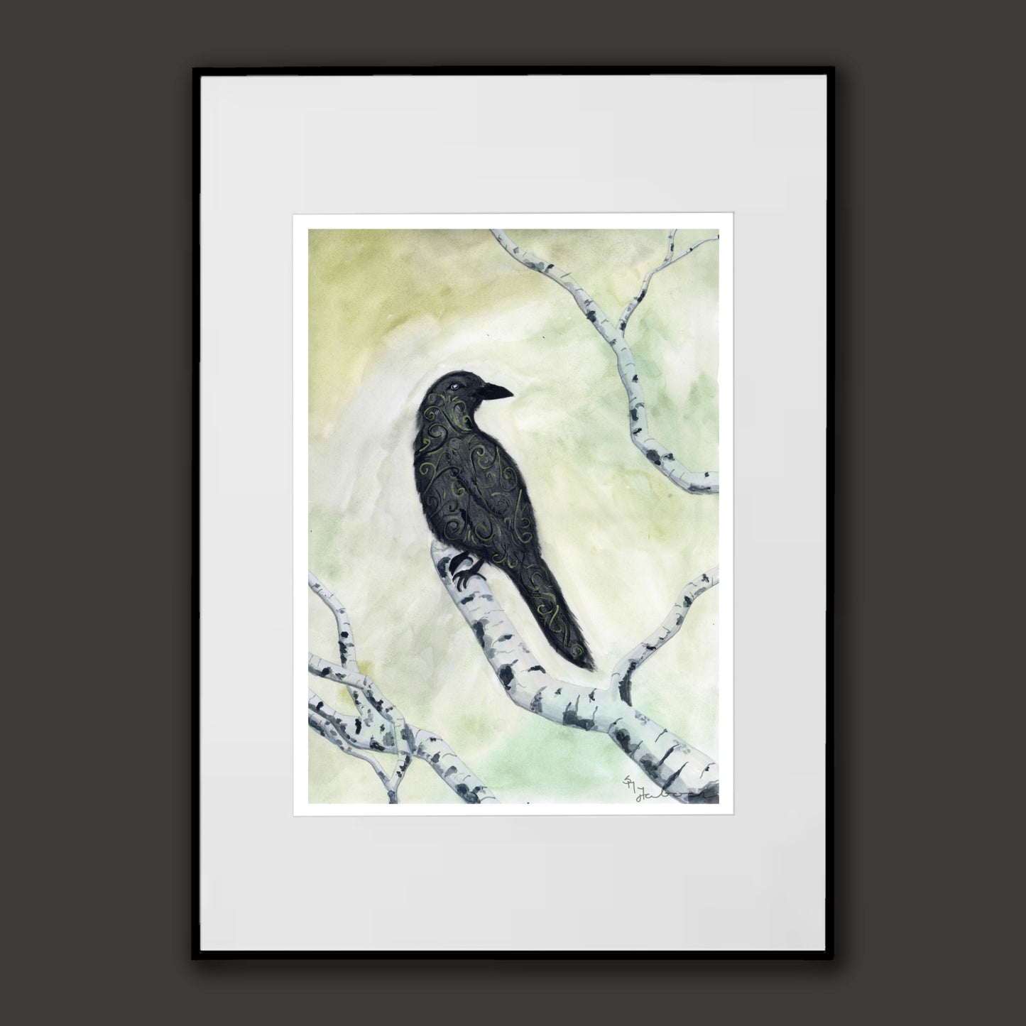 Raven Rose, kunsttrykk