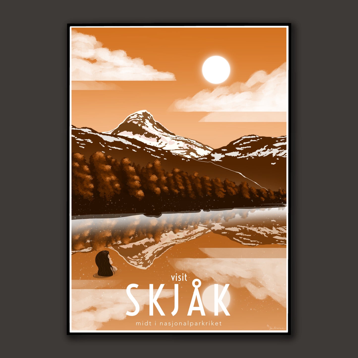Visit Skjåk, plakat