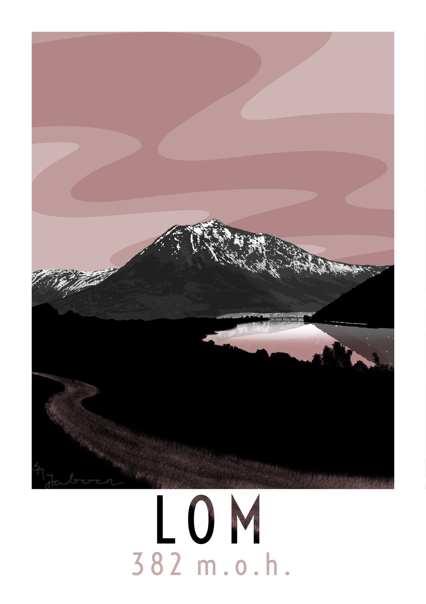 Lom, plakat