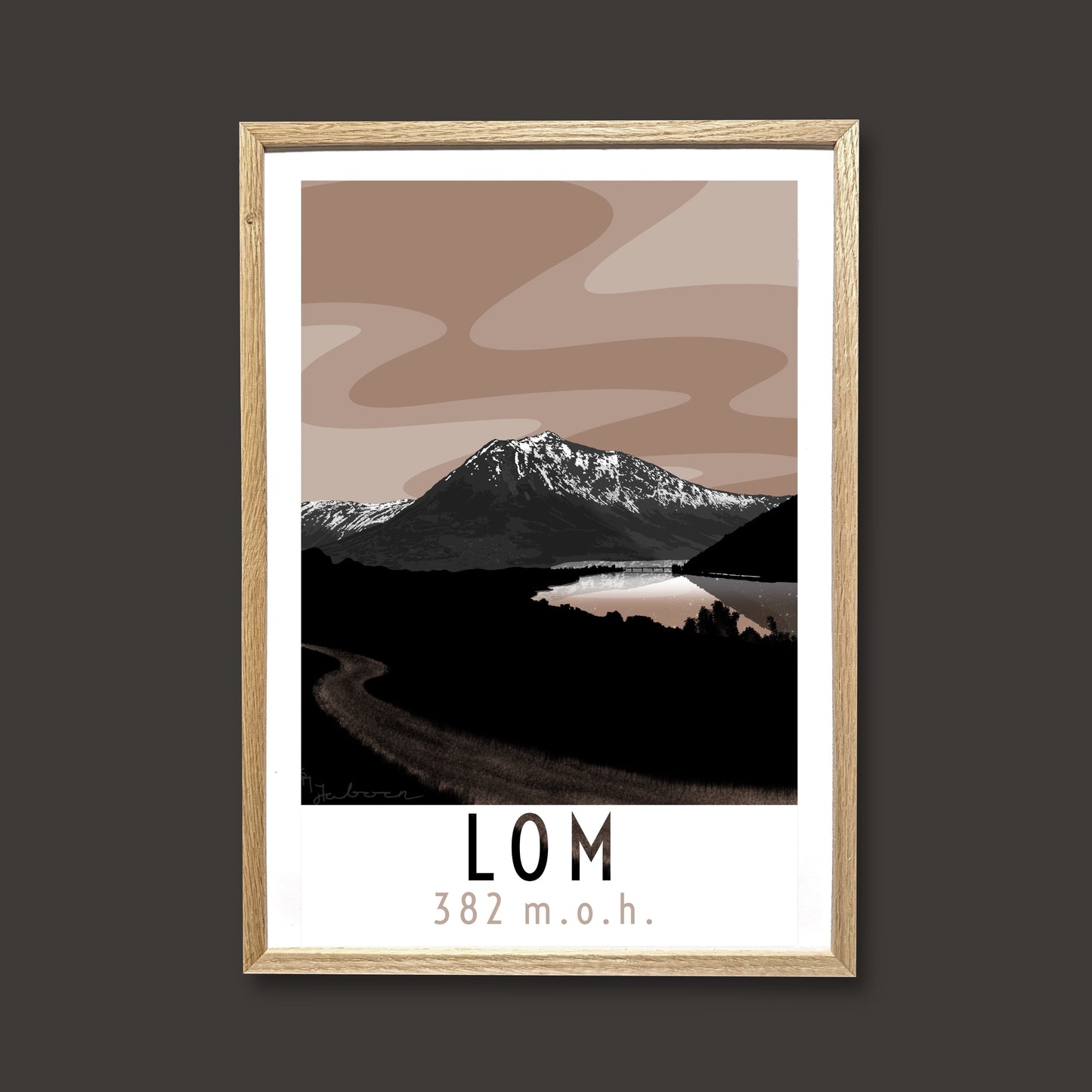 Lom, plakat