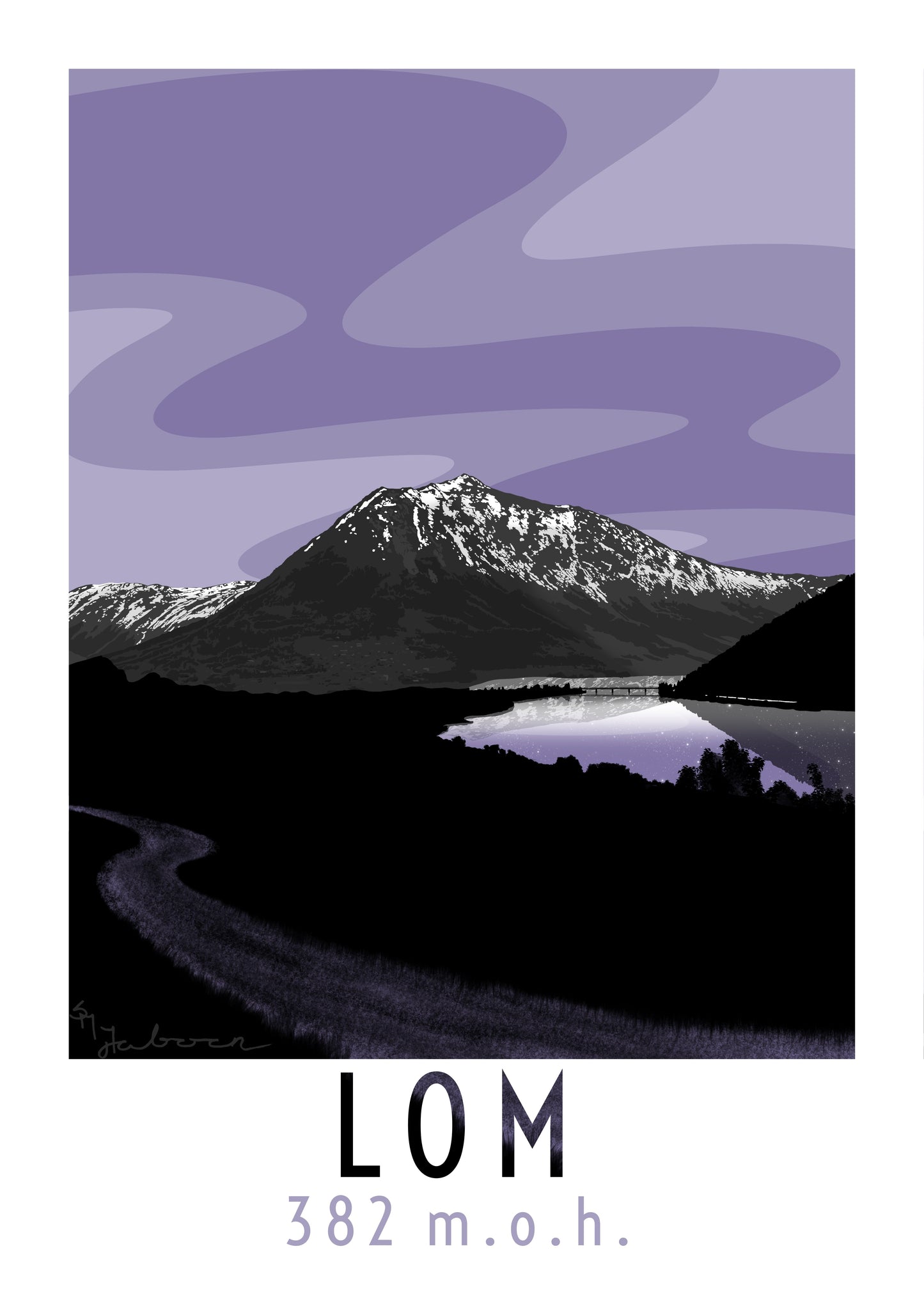 Lom, plakat