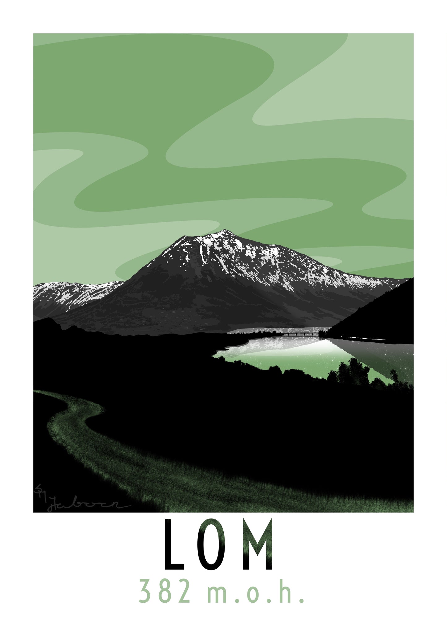 Lom, plakat