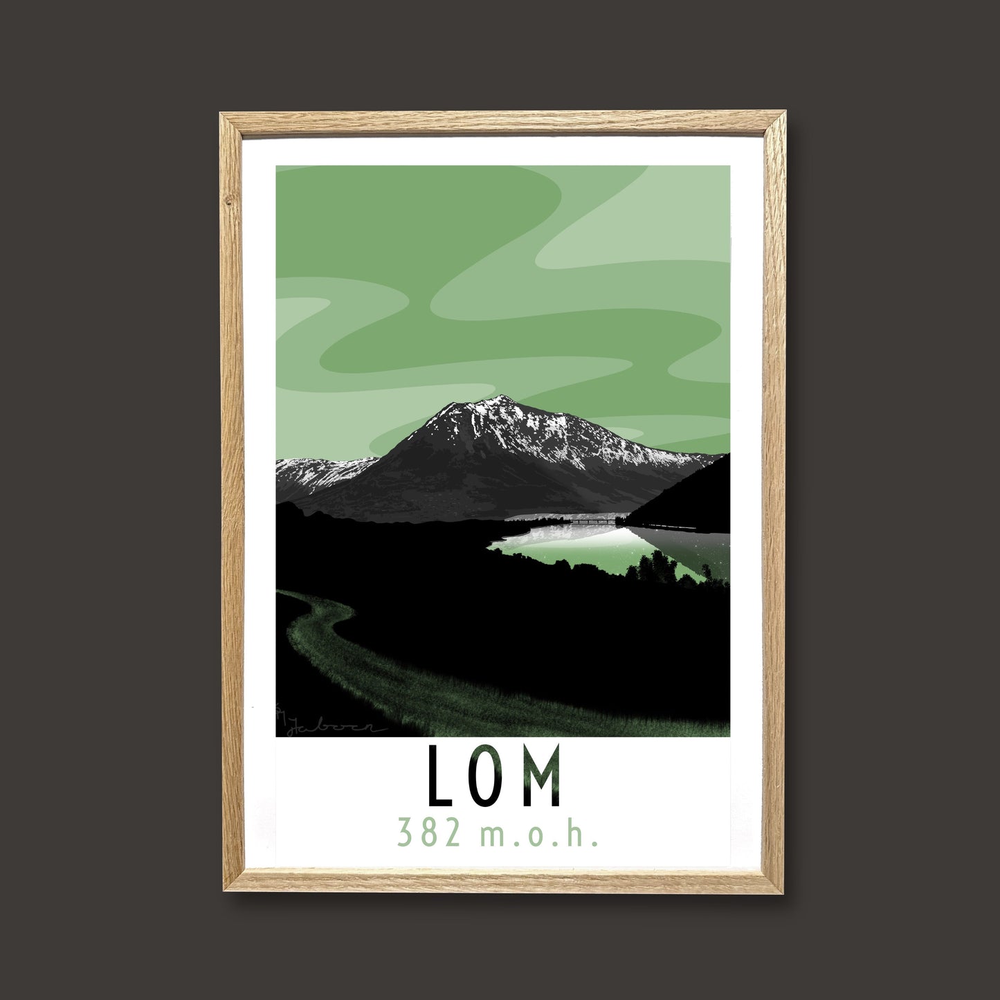Lom, plakat