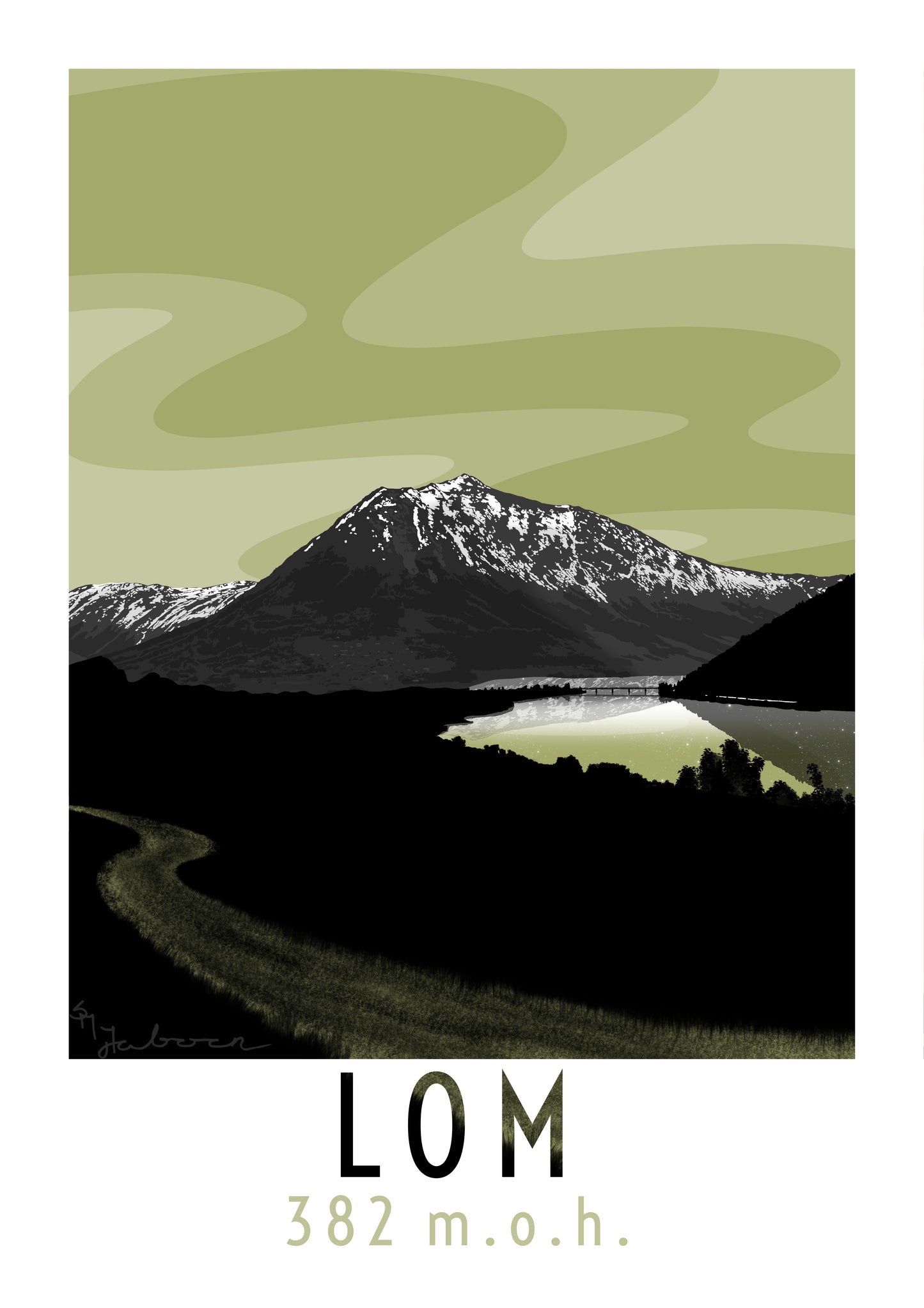 Lom, plakat