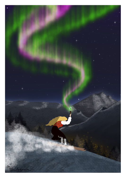 Auroras Flamme, plakat