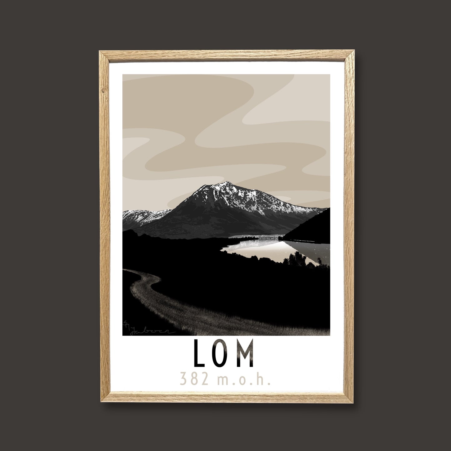 Lom, plakat