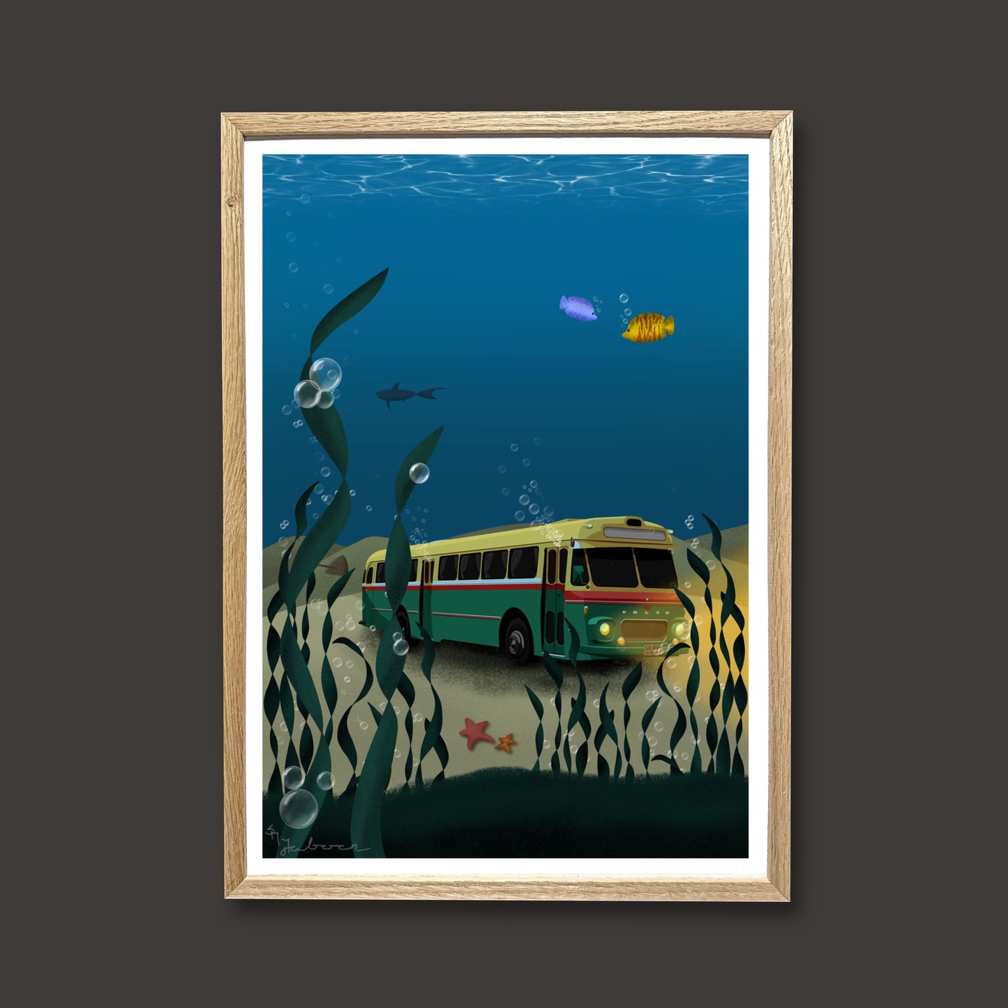 Busmarine, special edition, plakat