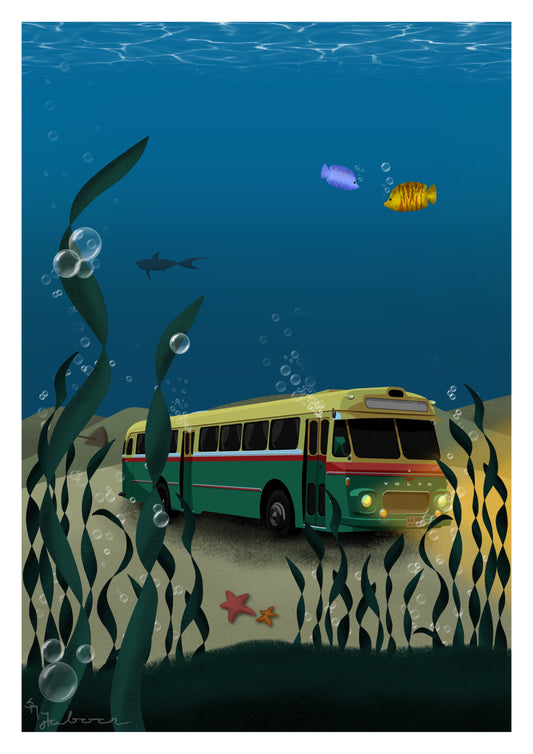 Busmarine, special edition, plakat