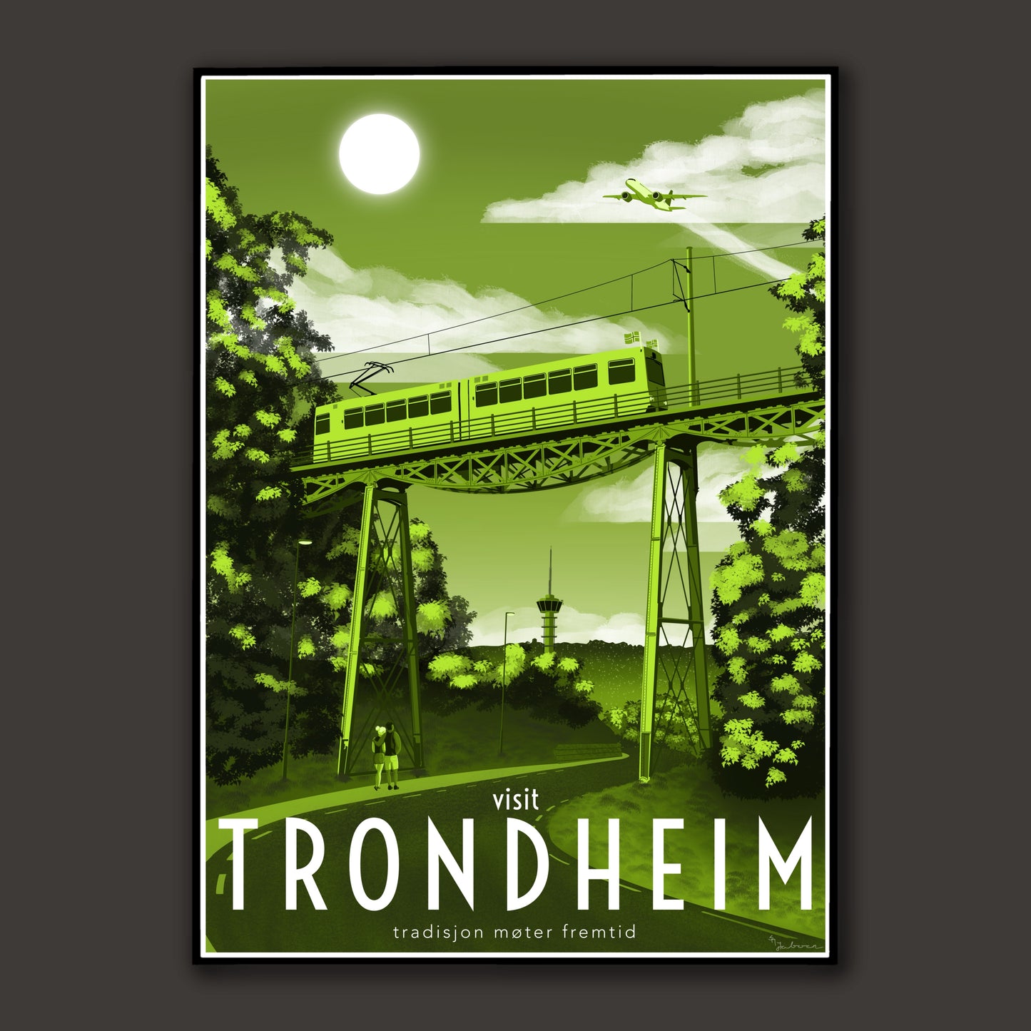 Visit Trondheim, plakat