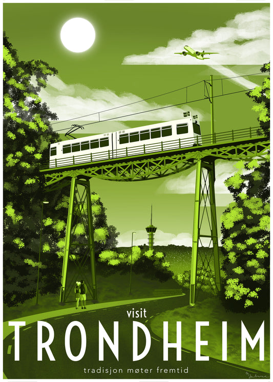 Visit Trondheim, plakat