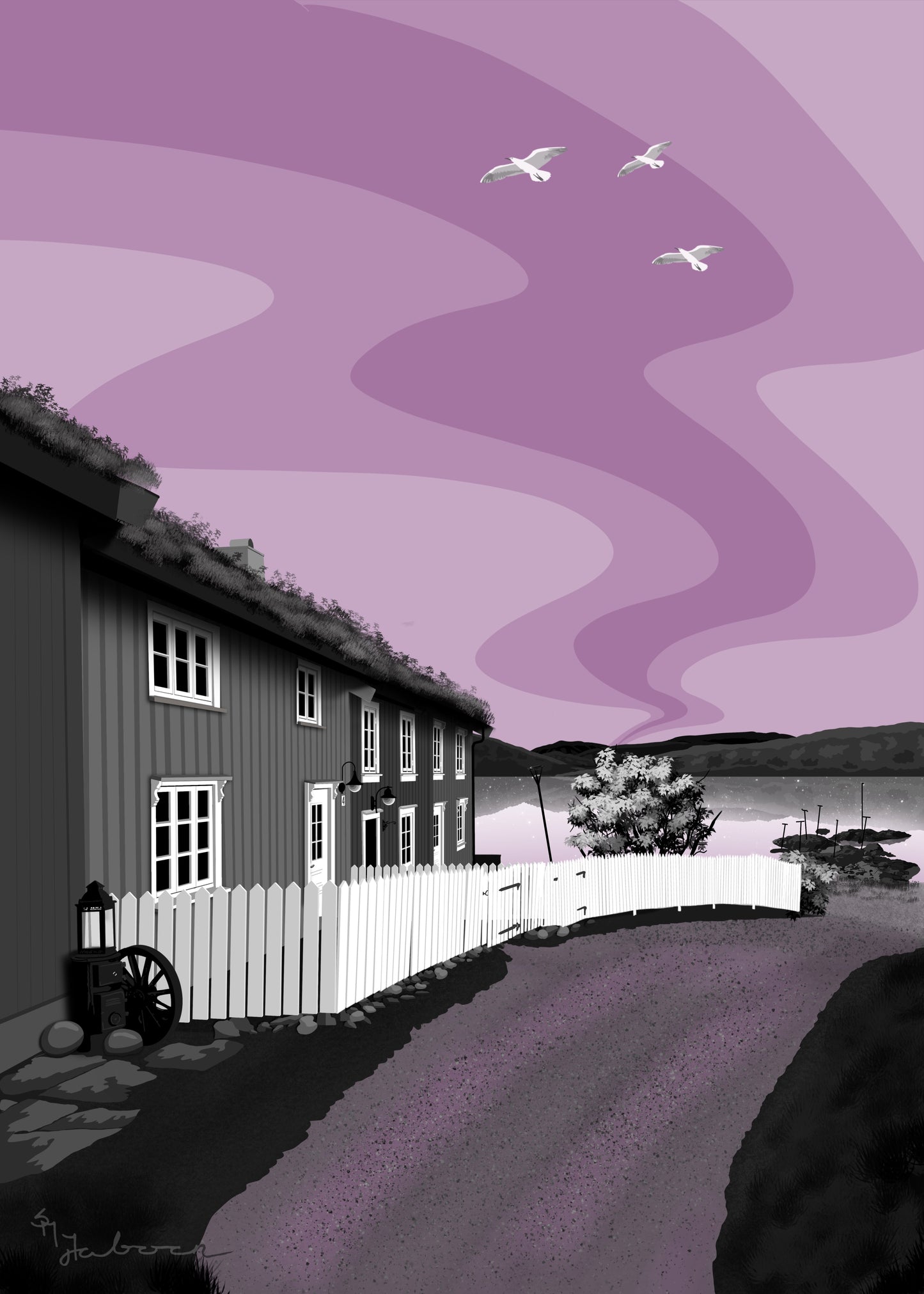Moholmen, Mo i Rana, plakat