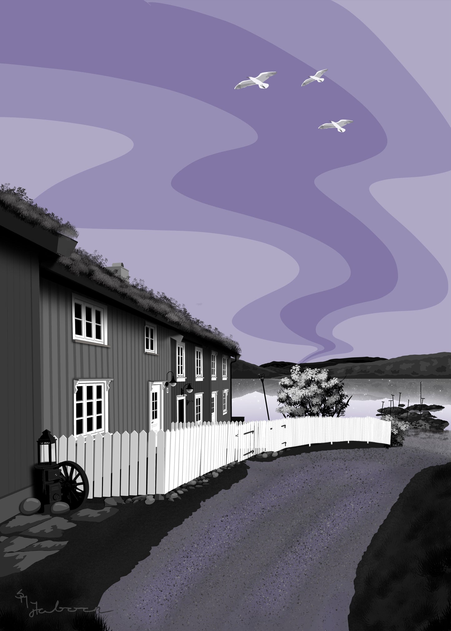 Moholmen, Mo i Rana, plakat