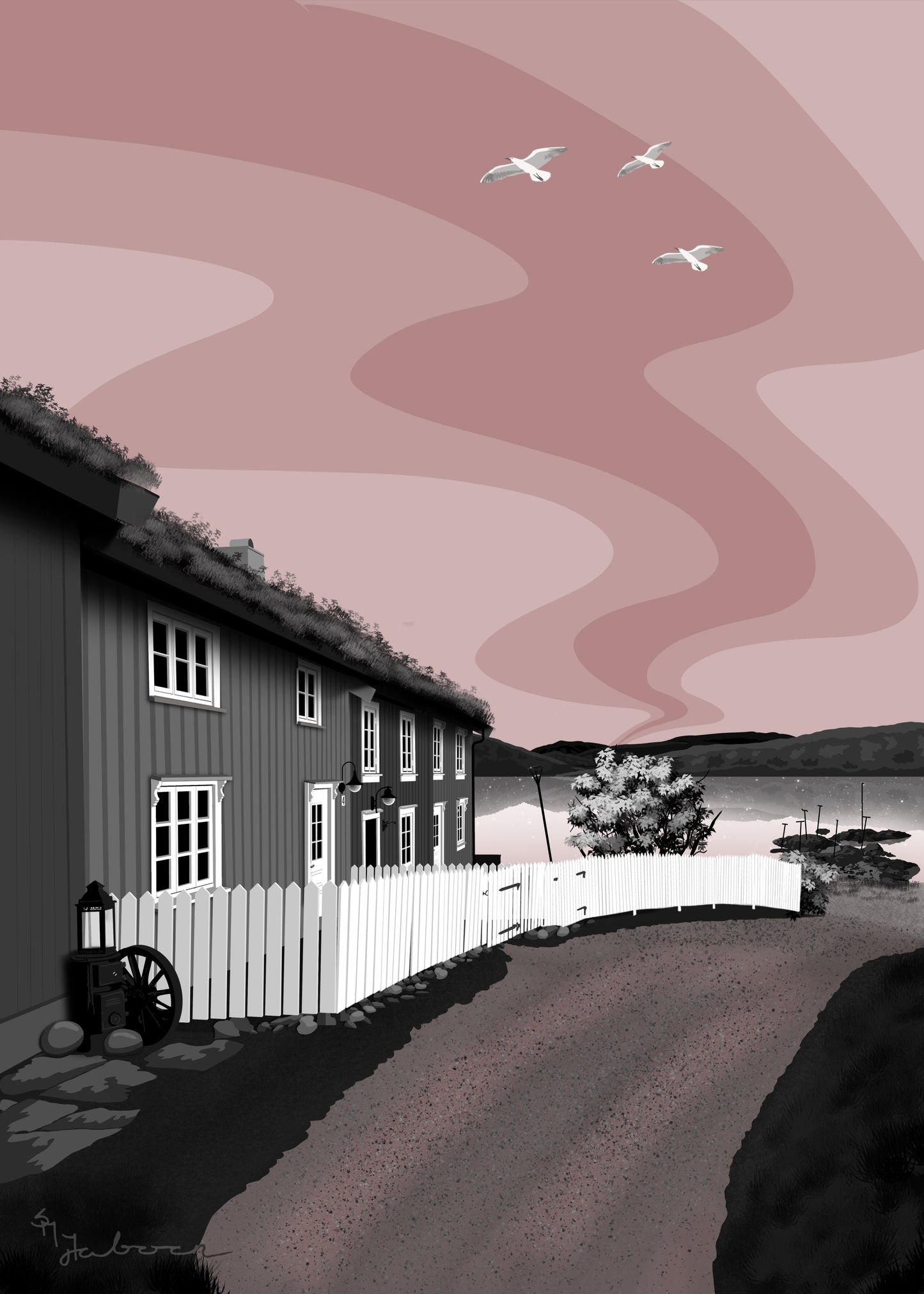 Moholmen, Mo i Rana, plakat