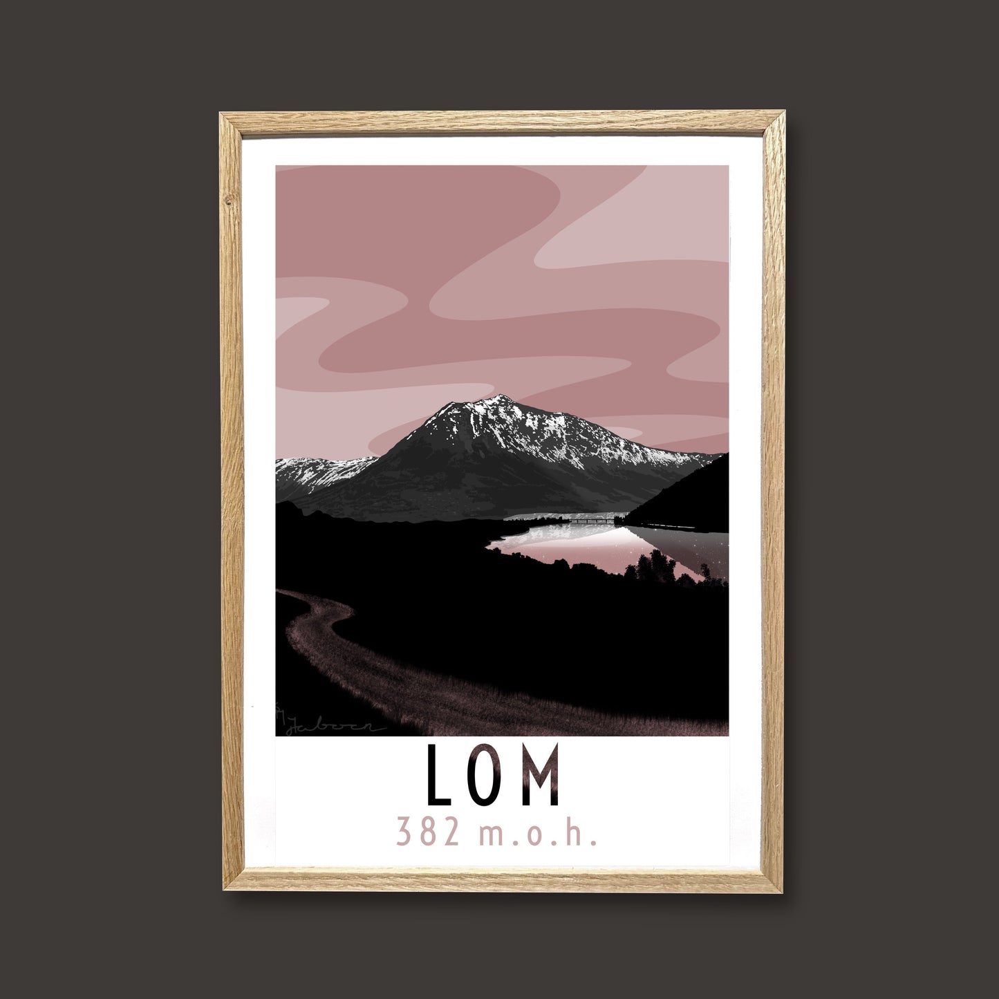Lom, plakat