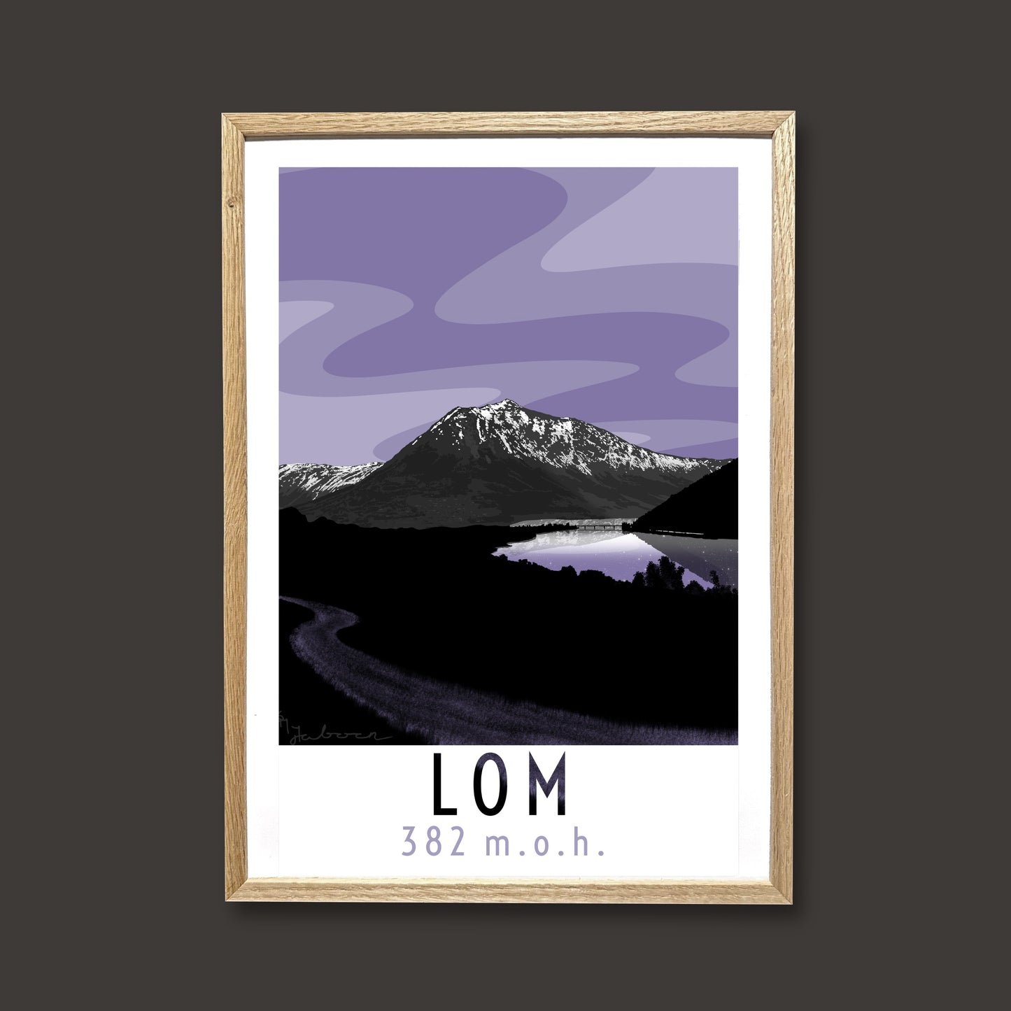 Lom, plakat