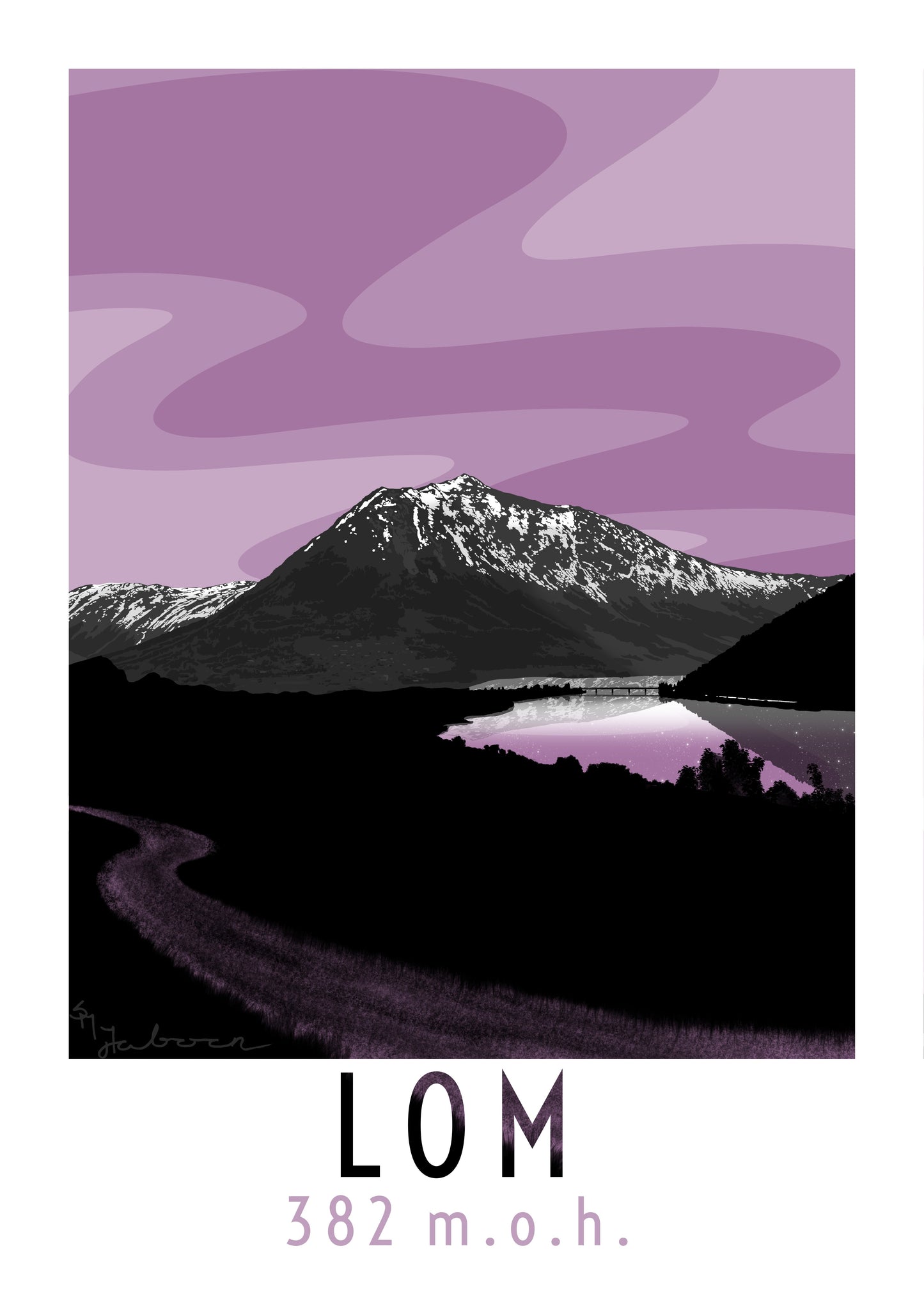 Lom, plakat
