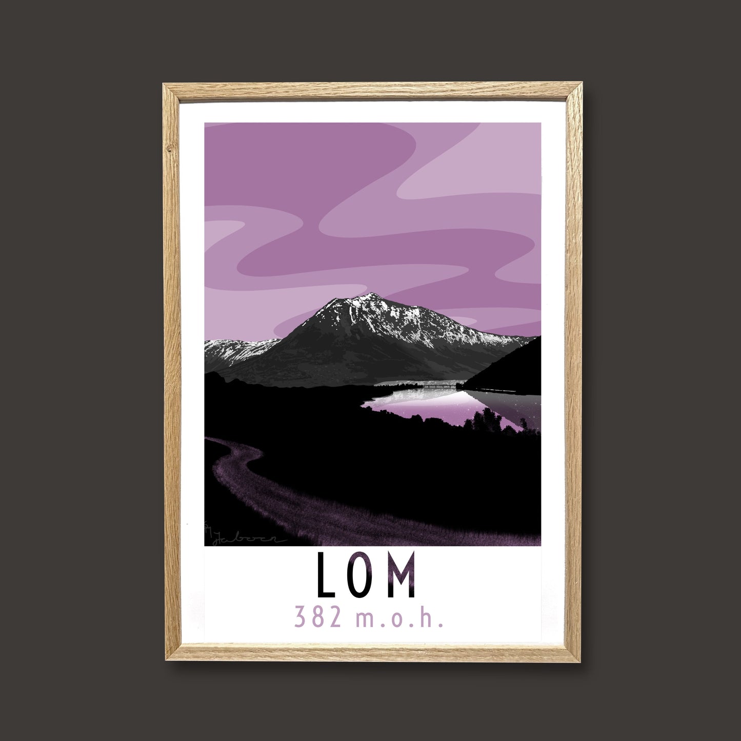 Lom, plakat