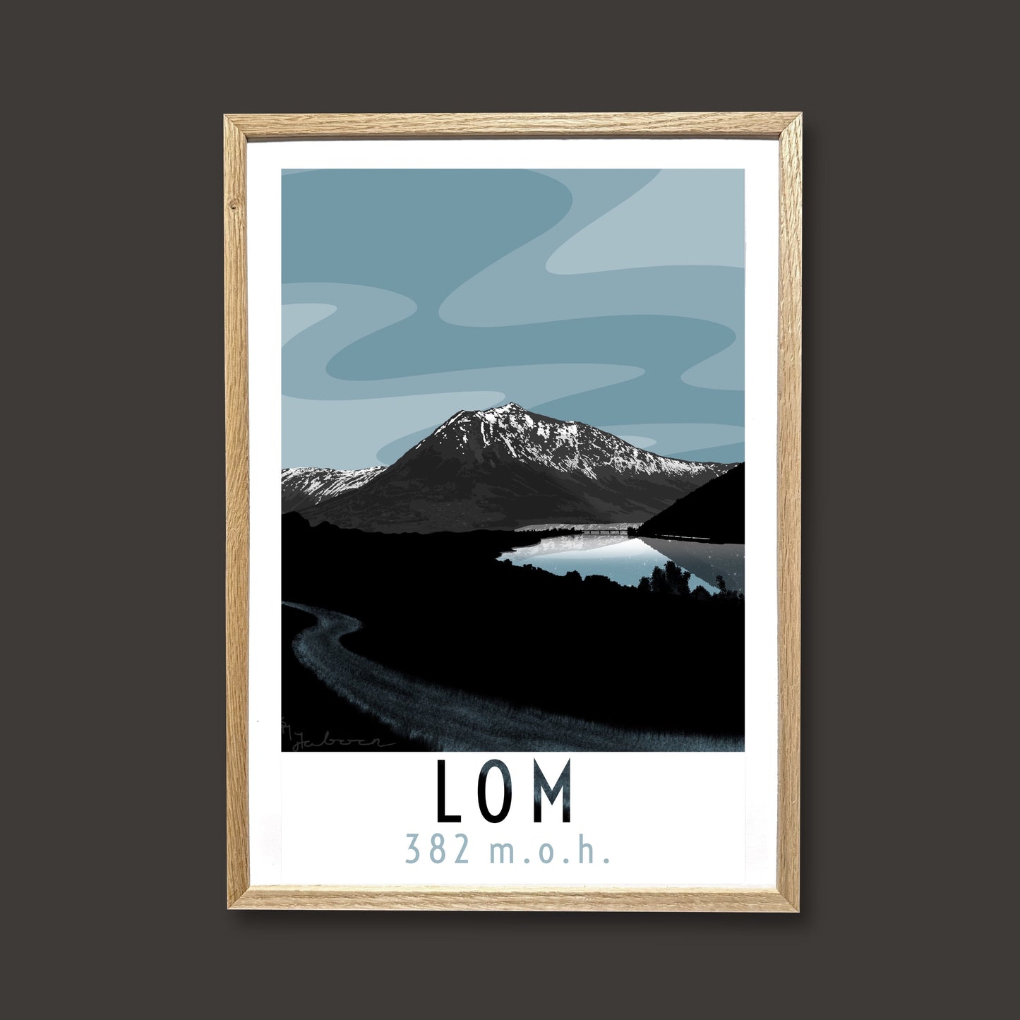 Lom, plakat