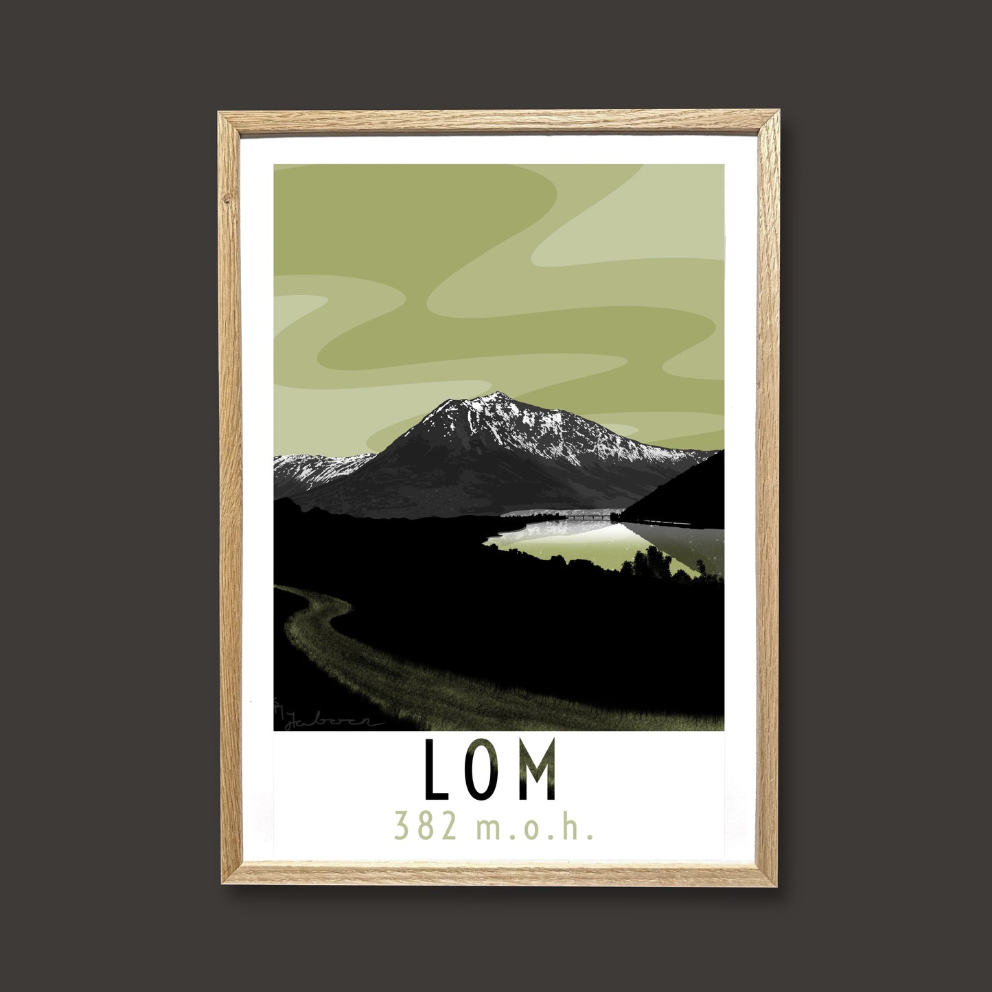 Lom, plakat